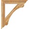 Ekena Millwork Legacy Traditional Rough Sawn Bracket, Western Red Cedar, 6"W x 44"D x 48"H BKT06X44X48LEC01RWR - alternate 4